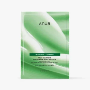 ANUA Heartleaf Cream Sheet Mask Night Solution