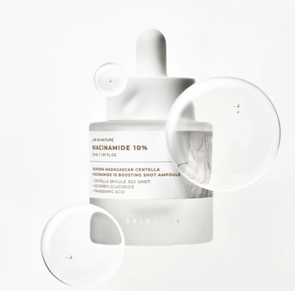 آمپول نیاسینامید ۱۰٪ سنتلا مدل Madagascar Centella Niacinamide 10 Boosting Shot Ampoule